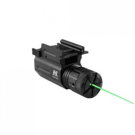Compact Pistol and Rifle Green Laser with Quick Release Mount
